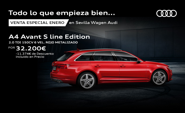 Oferta Audi A4 Avant S line Sevilla